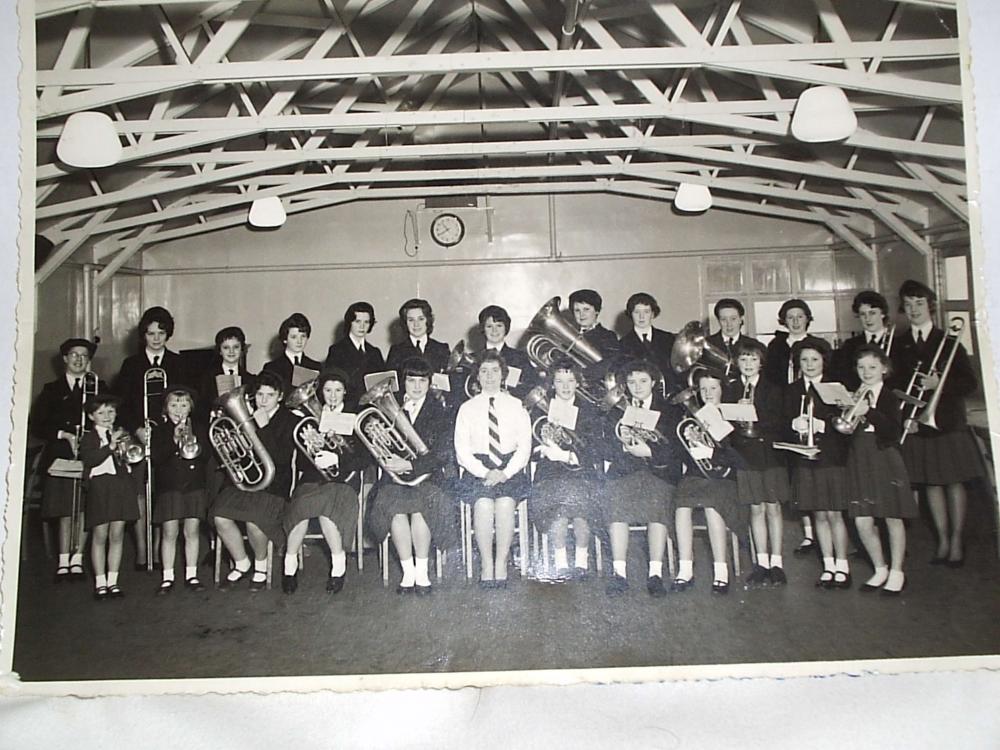 Trinity Girls Silver Band 1957/1958