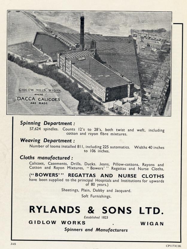 Rylands Mill advert Rylands Mill advert