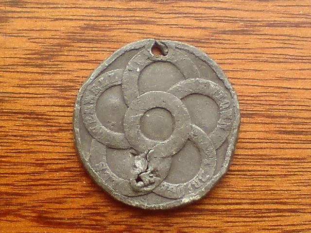 Church of Christ Jubilee Bdge/Medal (Rear) Church of Christ Jubilee Bdge/Medal (Rear)