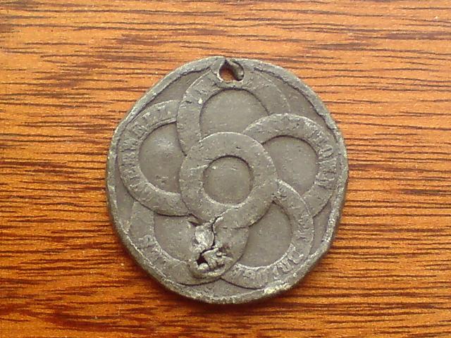 Church of Christ Jubilee Bdge/Medal (Rear)