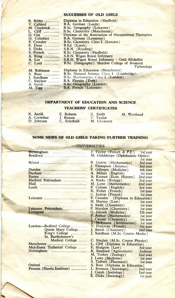 speech day 1970 speech day 1970