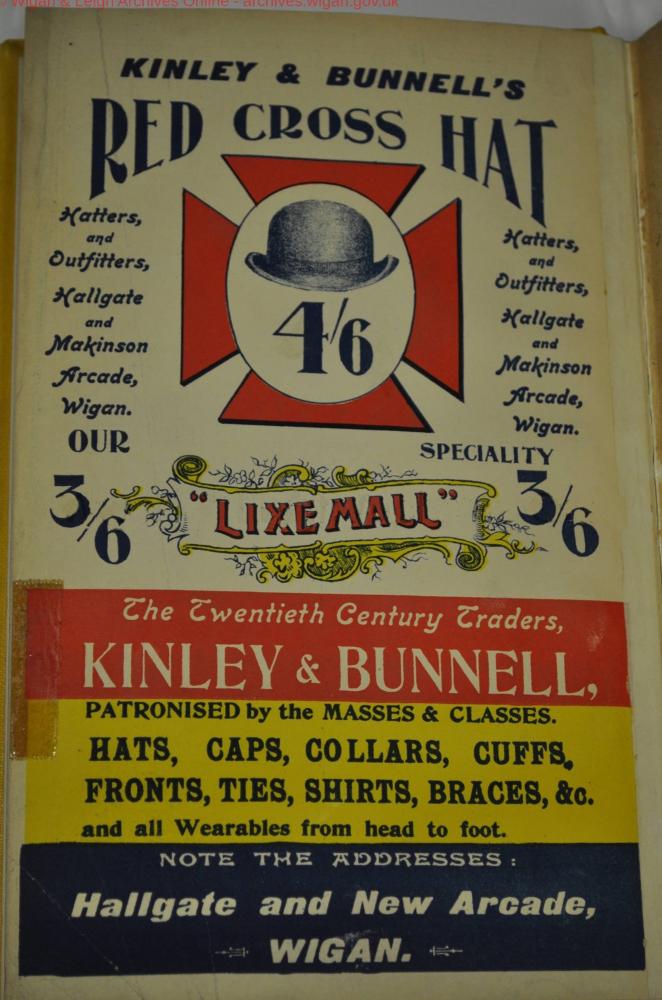 'WIGAN PHOTO YEAR BOOK 1901' 'WIGAN PHOTO YEAR BOOK 1901'
