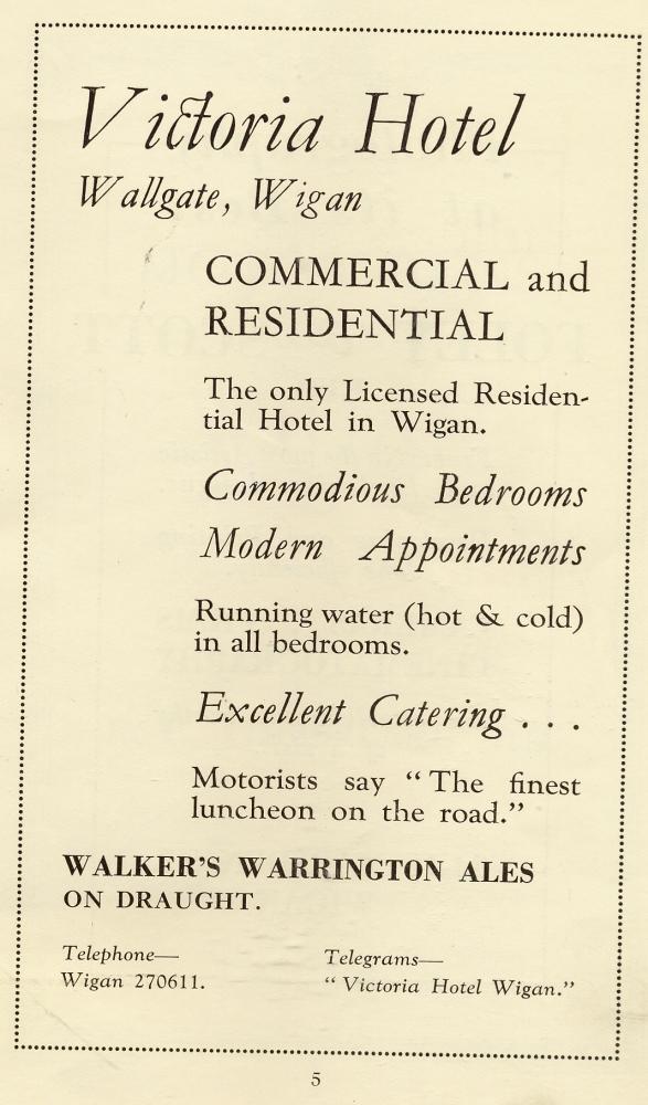 Motor Runs Around Wigan Brochure 1937