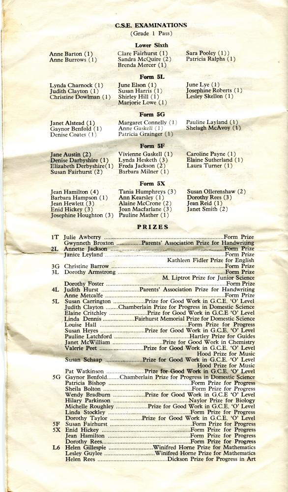 speech day 1970 speech day 1970