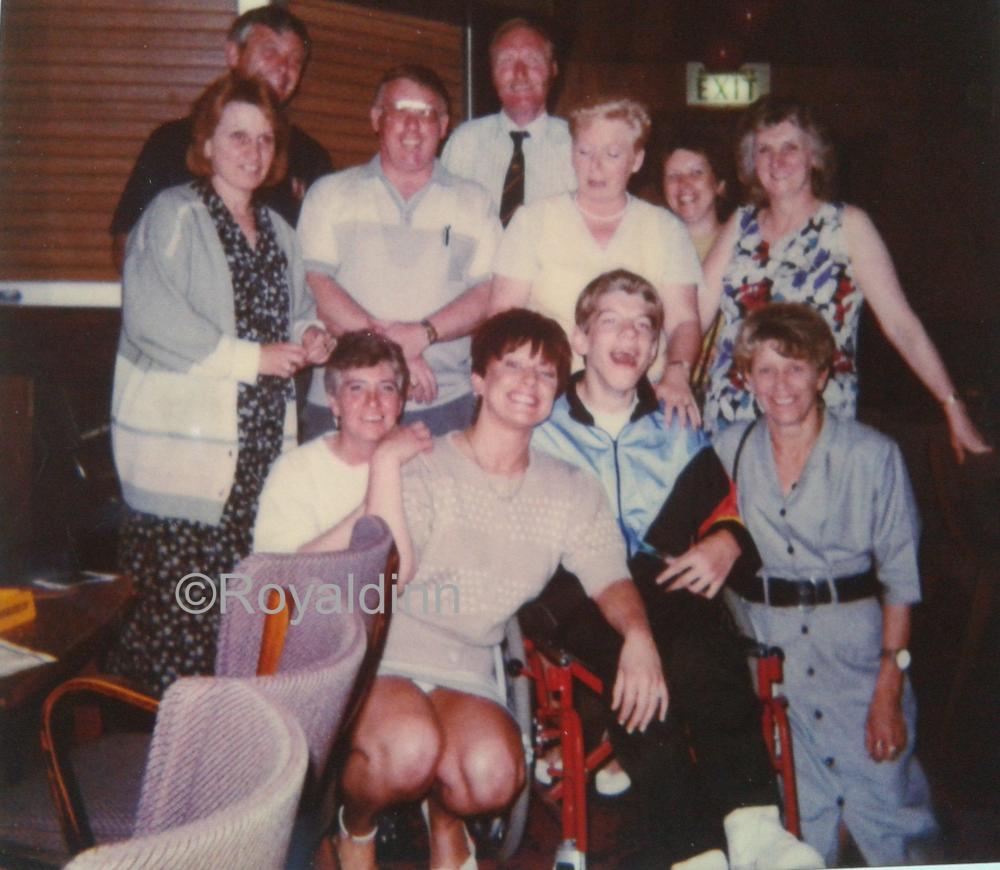 The Wheelchair Fund Committee 1990(Aprox) Goose Green Labour Club