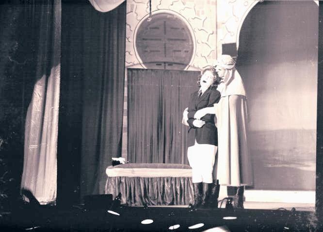 Performance of The Desert Song, 1960's. Performance of The Desert Song, 1960's.