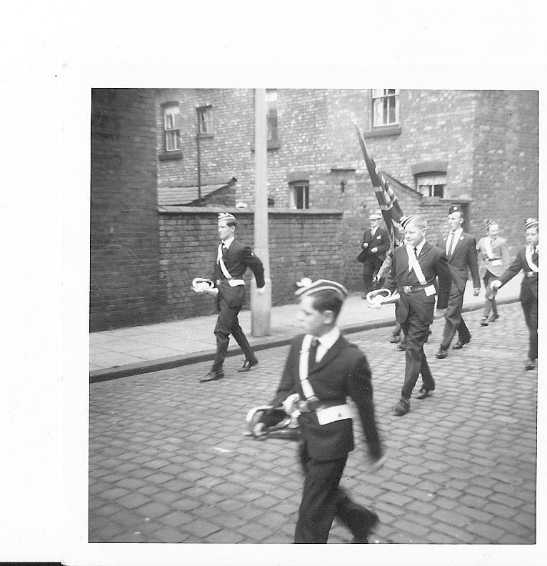 St Catharine's BB on Parade Circa 1963