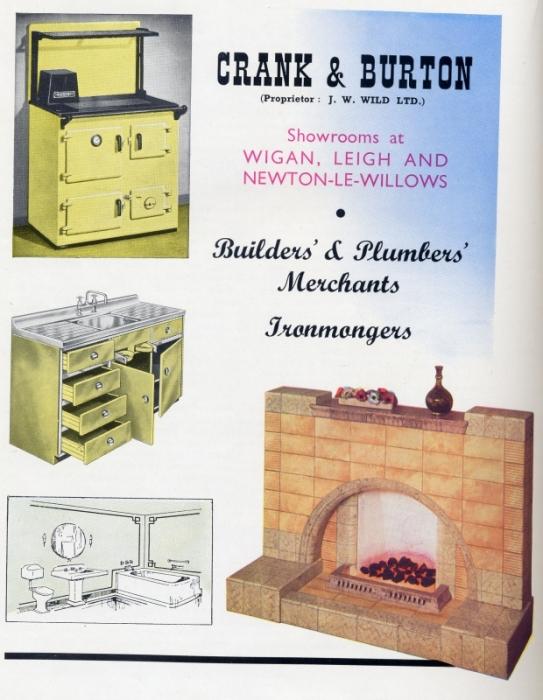 1950's advert Crank & Burton 1950's advert Crank & Burton
