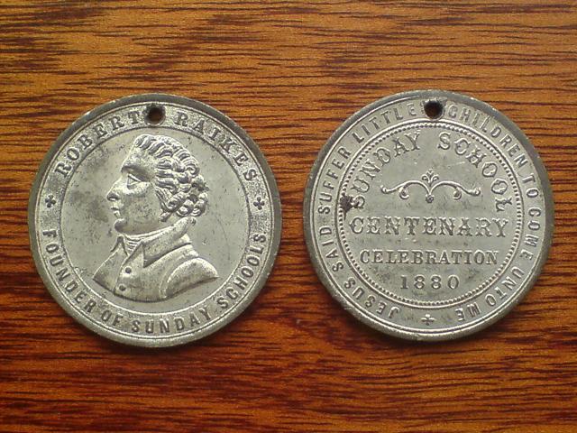 Sunday School Centenary Medal