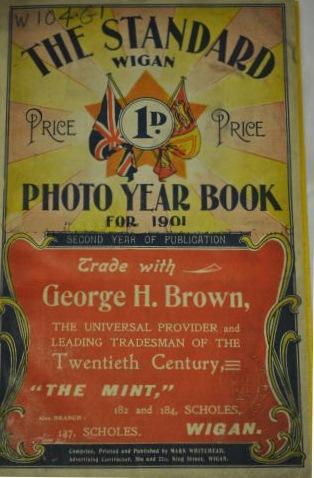 'WIGAN PHOTO YEAR BOOK 1901' 'WIGAN PHOTO YEAR BOOK 1901'