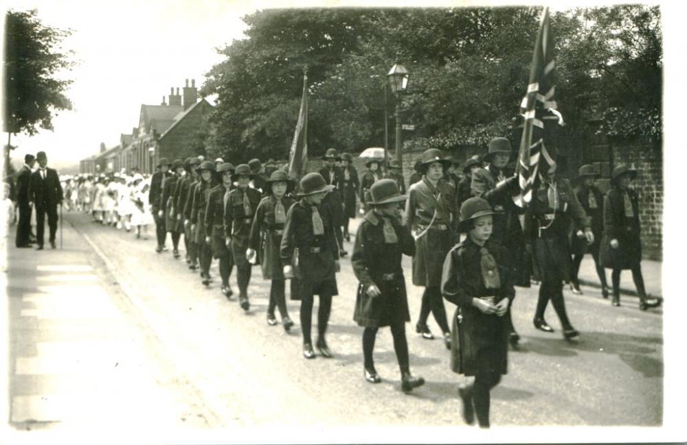 St Matthews Girl Guides circa 1926 St Matthews Girl Guides circa 1926