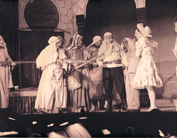 Performance of The Desert Song, 1960's. Performance of The Desert Song, 1960's.