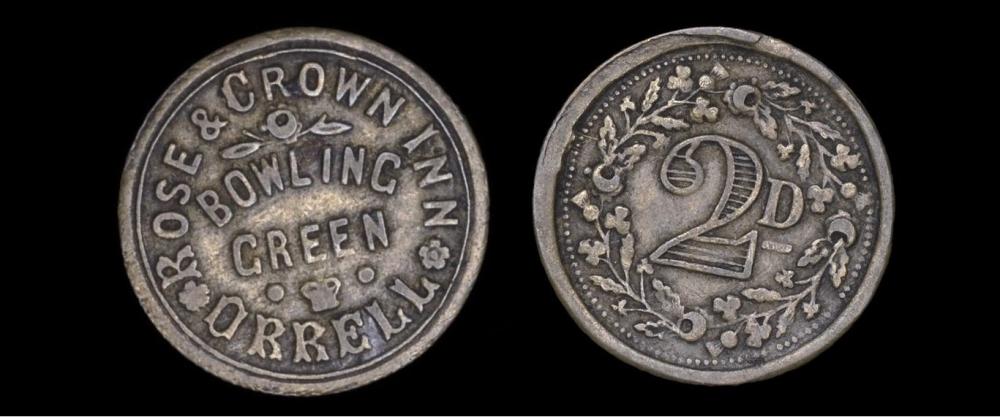 Bowling Green Token.