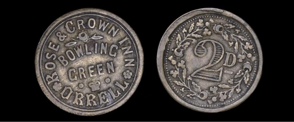 Bowling Green Token.