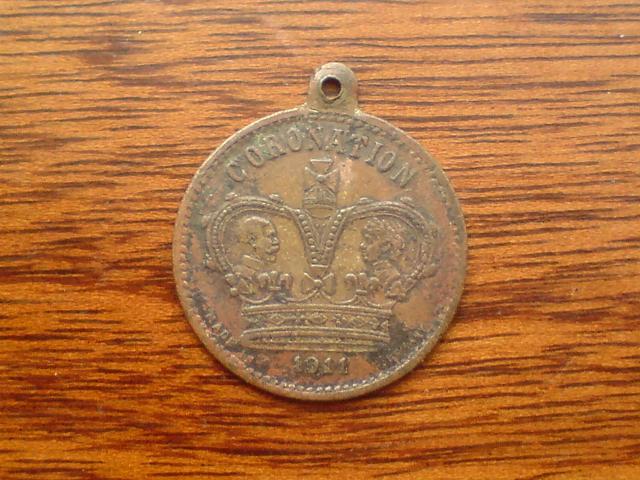 1911 Coronation Medal Barratts Sweets