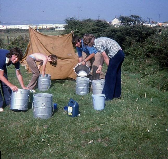 2nd Wigan BB Whitby summer camp 1975 2nd Wigan BB Whitby summer camp 1975