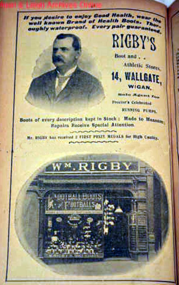 'WIGAN PHOTO YEAR BOOK 1901' 'WIGAN PHOTO YEAR BOOK 1901'