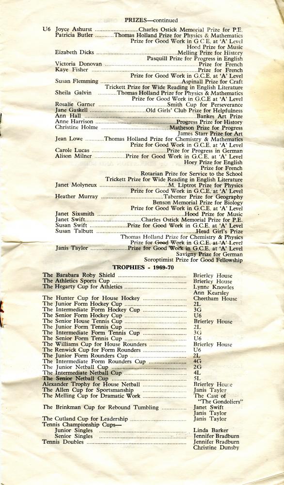 speech day 1970 speech day 1970