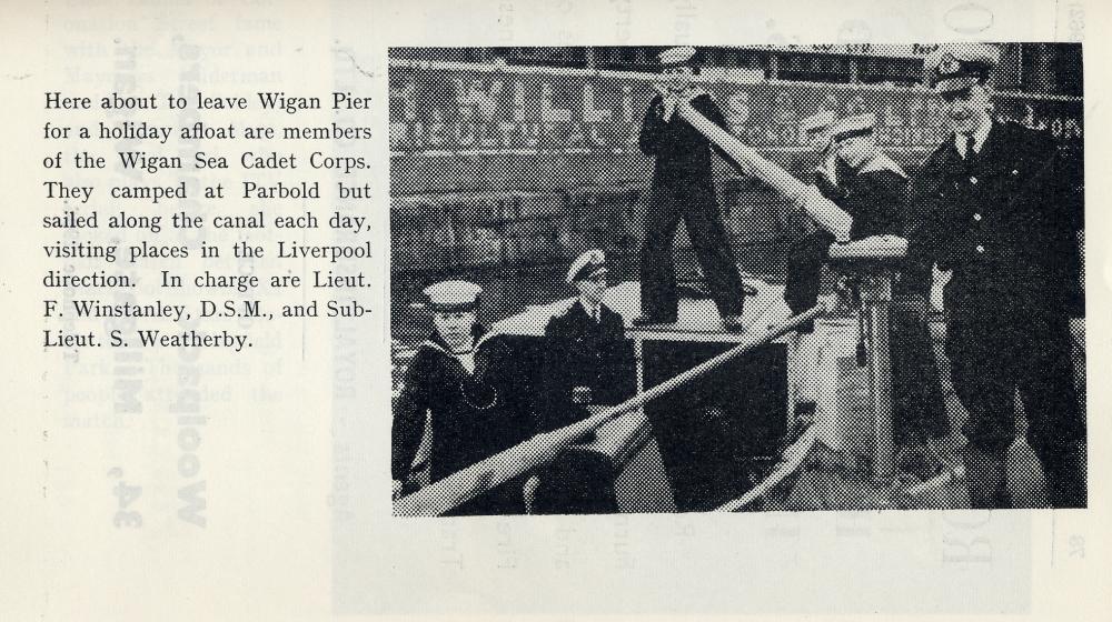 Wigan Sea Cadets 1962 Wigan Sea Cadets 1962