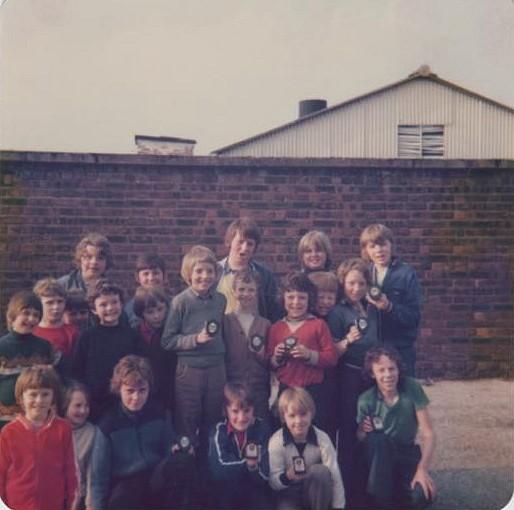 1st Wigan BB Cross Country, c1975.