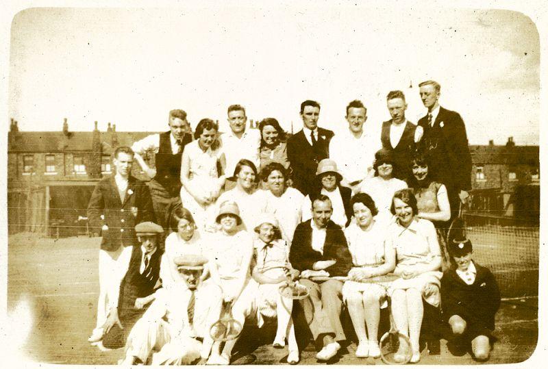 Tennis Club - this was at the sports field which backed on to Walthew Lane. Tennis Club - this was at the sports field which backed on to Walthew Lane.