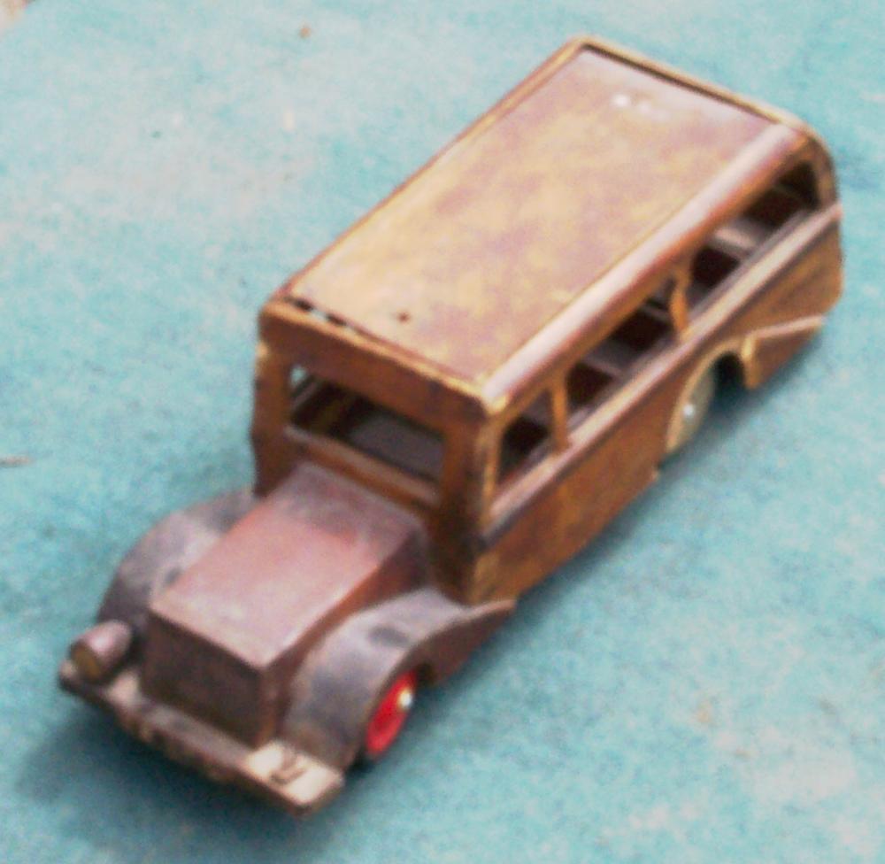 Model bus made by a WW2 German PoW Model bus made by a WW2 German PoW