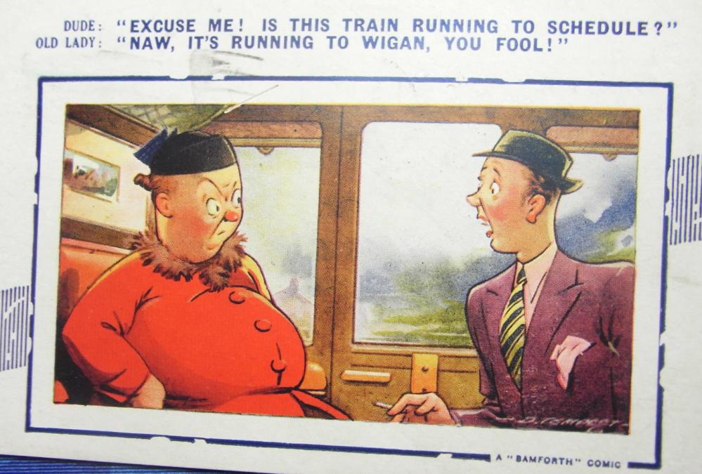 Comic post card Comic post card