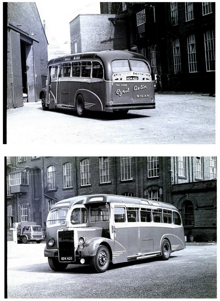 CYRIL ASTIN COACH  1950'S