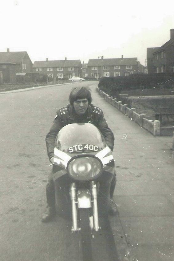 Me on my Ducati in 1967 Me on my Ducati in 1967