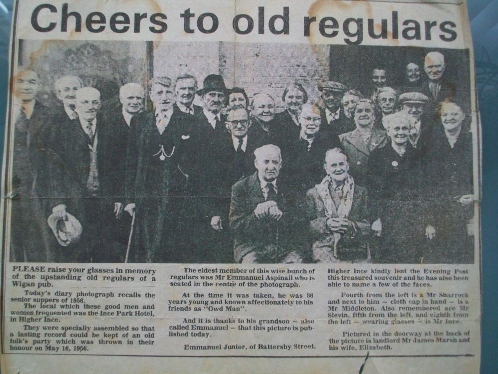 old regulars at park hotel manchester rd hr ince old regulars at park hotel manchester rd hr ince
