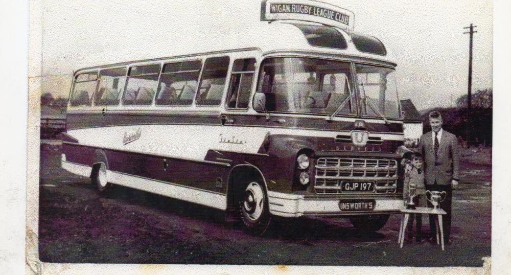 WRLFC team motor coach 1963 WRLFC team motor coach 1963