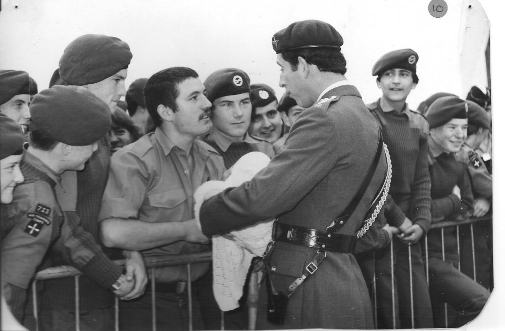 With HRH Prince Charles at Brize' With HRH Prince Charles at Brize'
