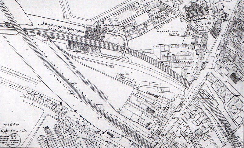 Map Showing location Original Wallgate Station Map Showing location Original Wallgate Station