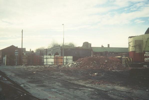 Bedford Leigh station viaduct