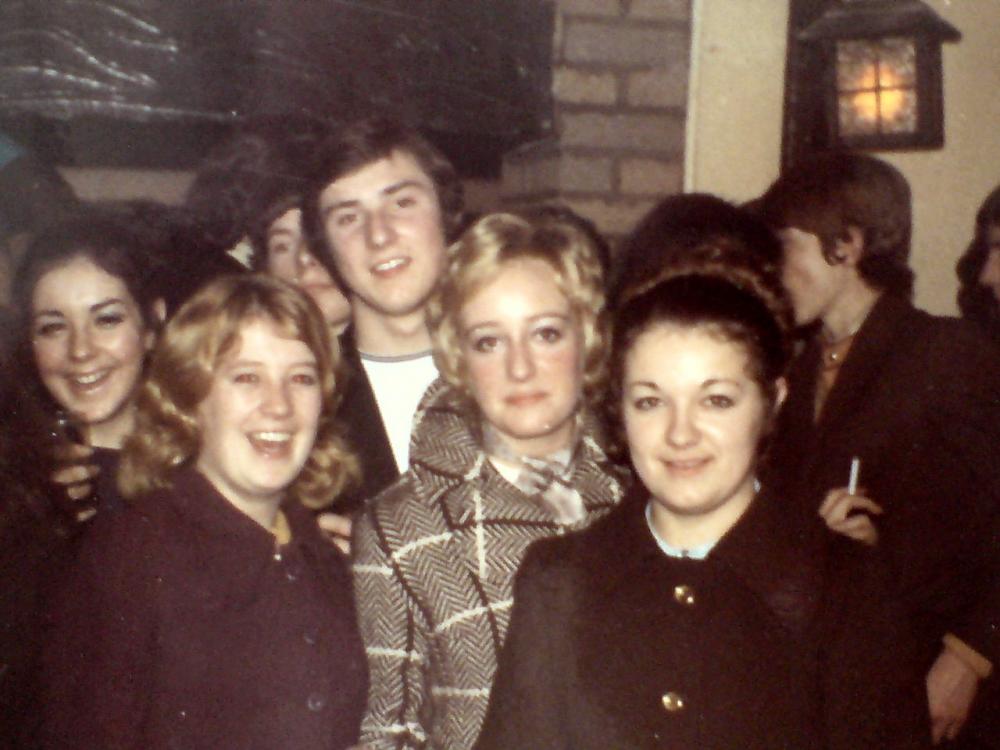 Dave Shep with some regulars. Dave Shep with some regulars.