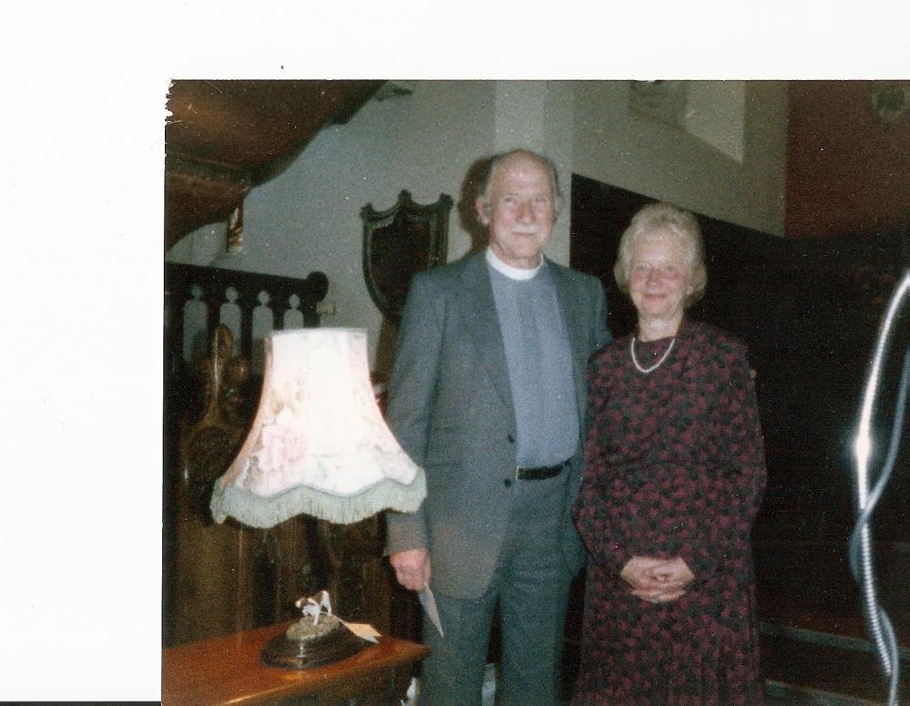 Rev Norman Bond and wife Jean - St Catharine's Church Scholes Rev Norman Bond and wife Jean - St Catharine's Church Scholes