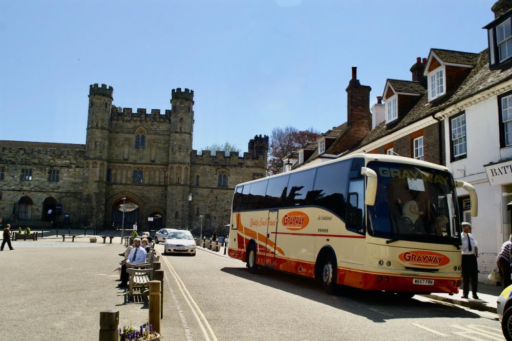 One of Mick Gray's buzzes on tour One of Mick Gray's buzzes on tour