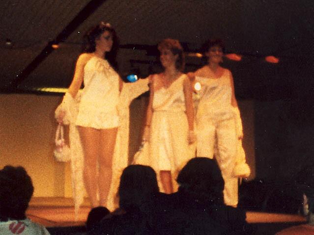 Wigan College Fashion Show, 1986.