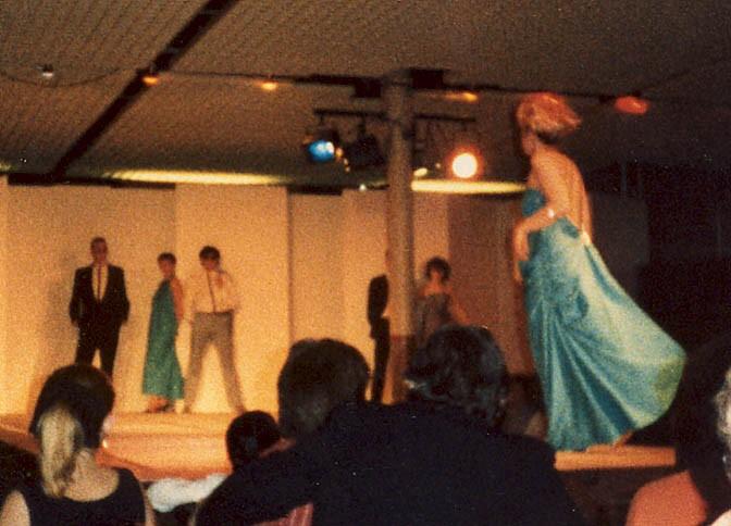 Wigan College Fashion Show, 1986.