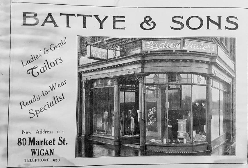 Battye & Sons Advert Battye & Sons Advert