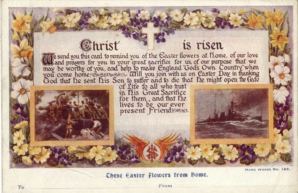 Easter postercard from home Easter postercard from home