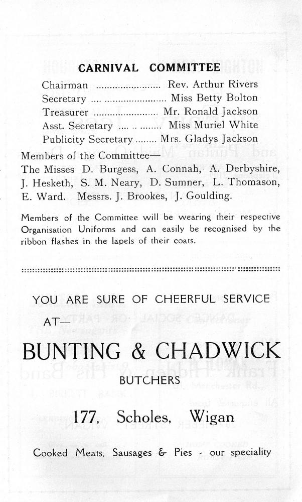 St Catharine's Church Grand Carnival Saturday 21st August 1954 ProgrammeA St Catharine's Church Grand Carnival Saturday 21st August 1954 ProgrammeA