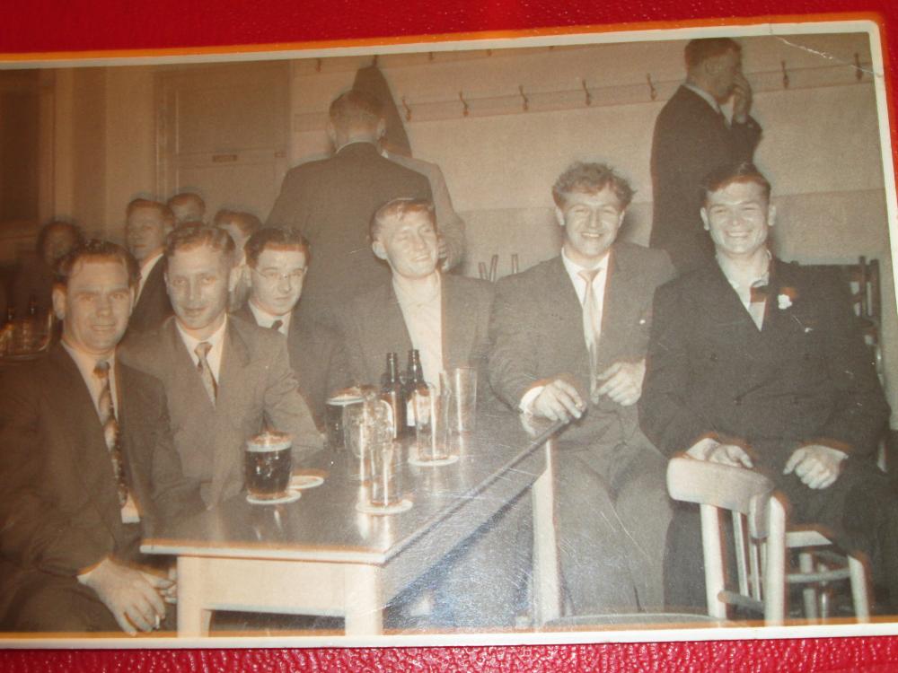 Bryn / Ashton lads having a pint