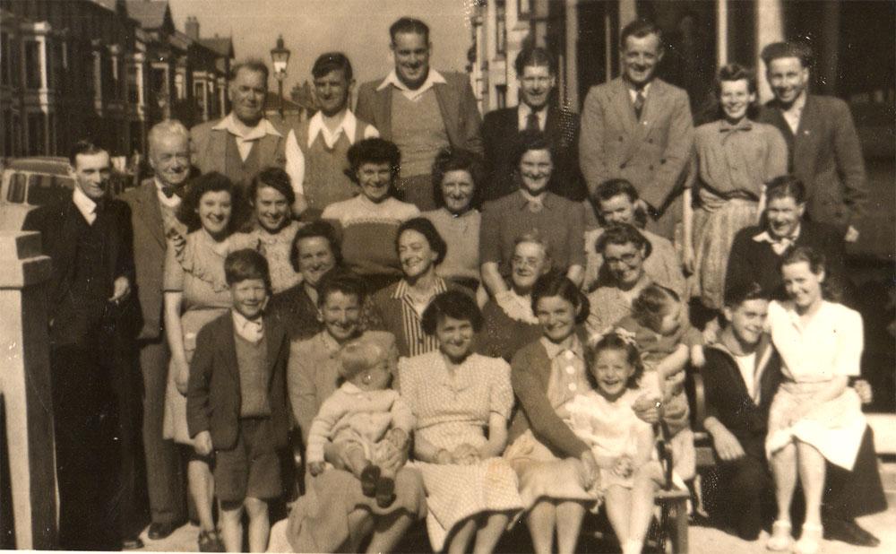 Marion Kelly on holiday in Blackpool, 1950s