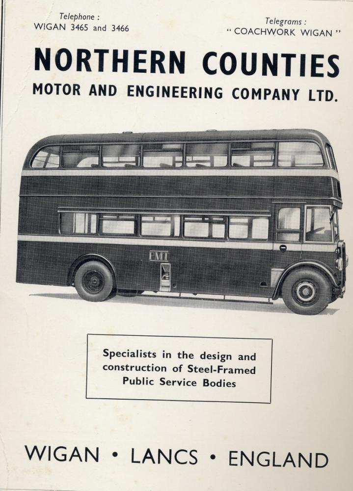 Northern Counties advert Northern Counties advert