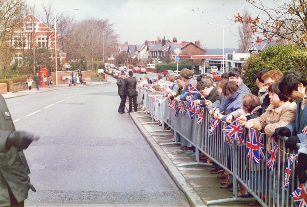 Princess Diana visit, c1982