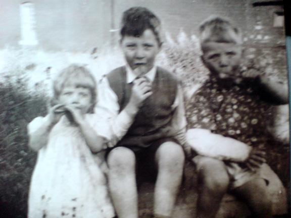 Karen, Bernard and John (Winston) Karen, Bernard and John (Winston)