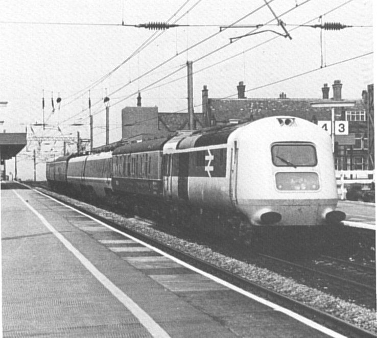 HST Prototype Test Engine at Wigan NW.