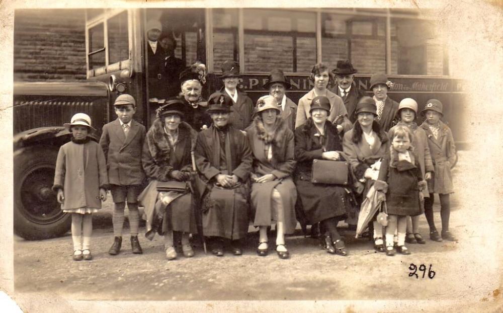 Another one of Ezekiel Pennington's charabanc trips. Another one of Ezekiel Pennington's charabanc trips.