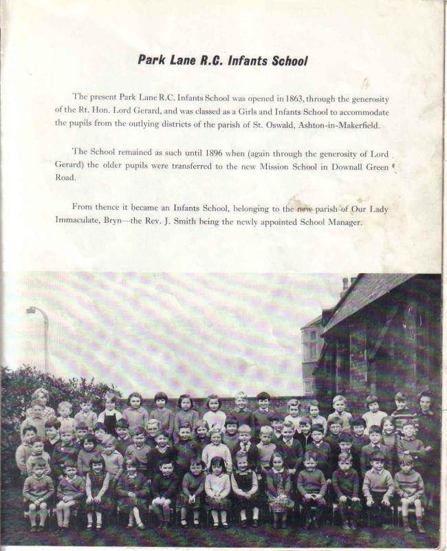 Park Lane R.C. Infants School. Park Lane R.C. Infants School.